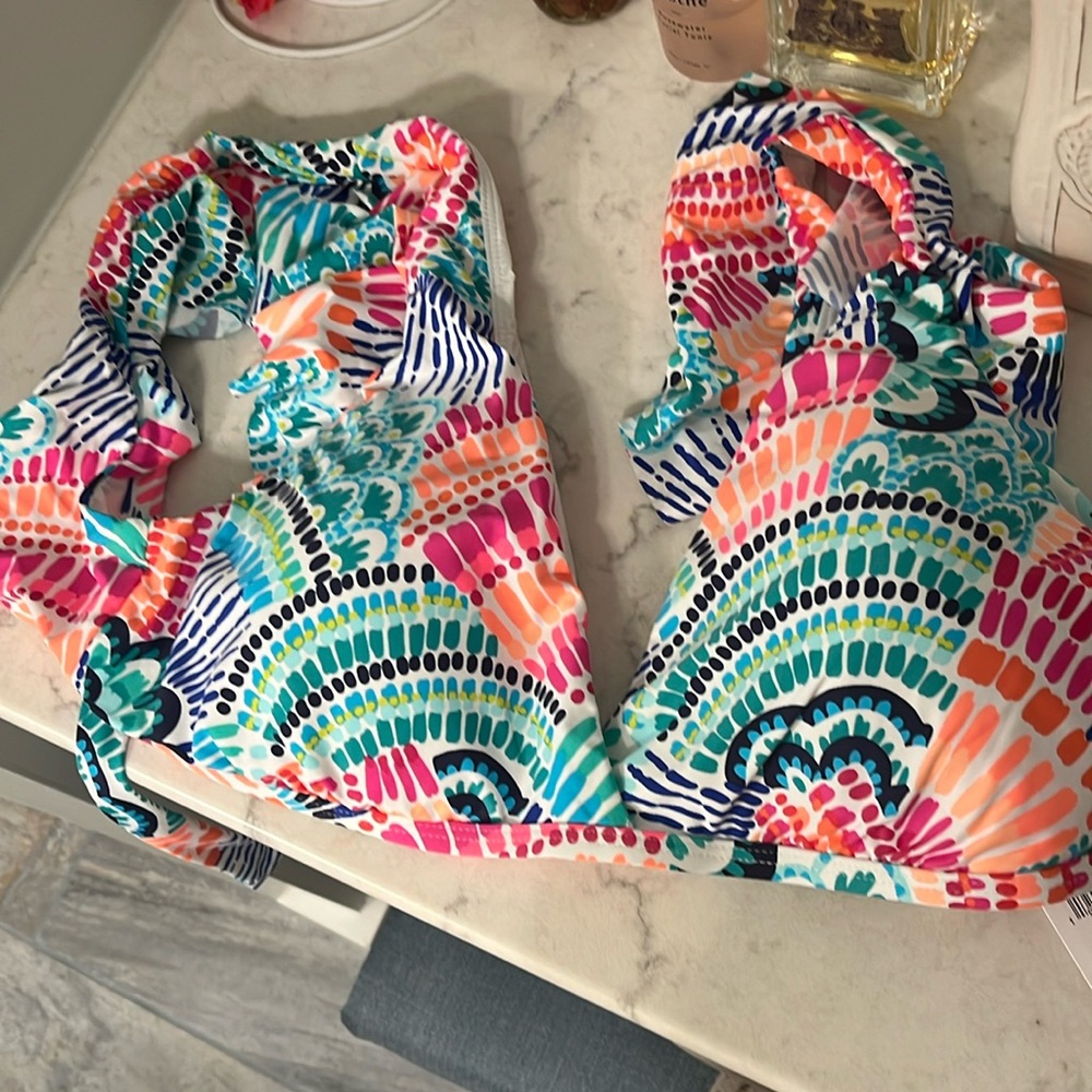 NWT LaBlanca waves swimsuit top size 12.
